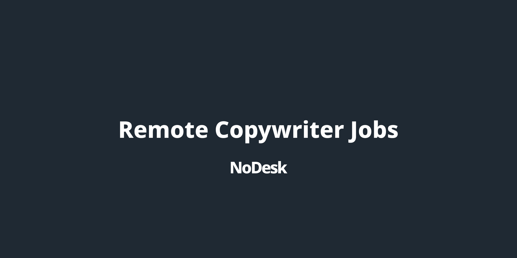 email copywriter jobs remote