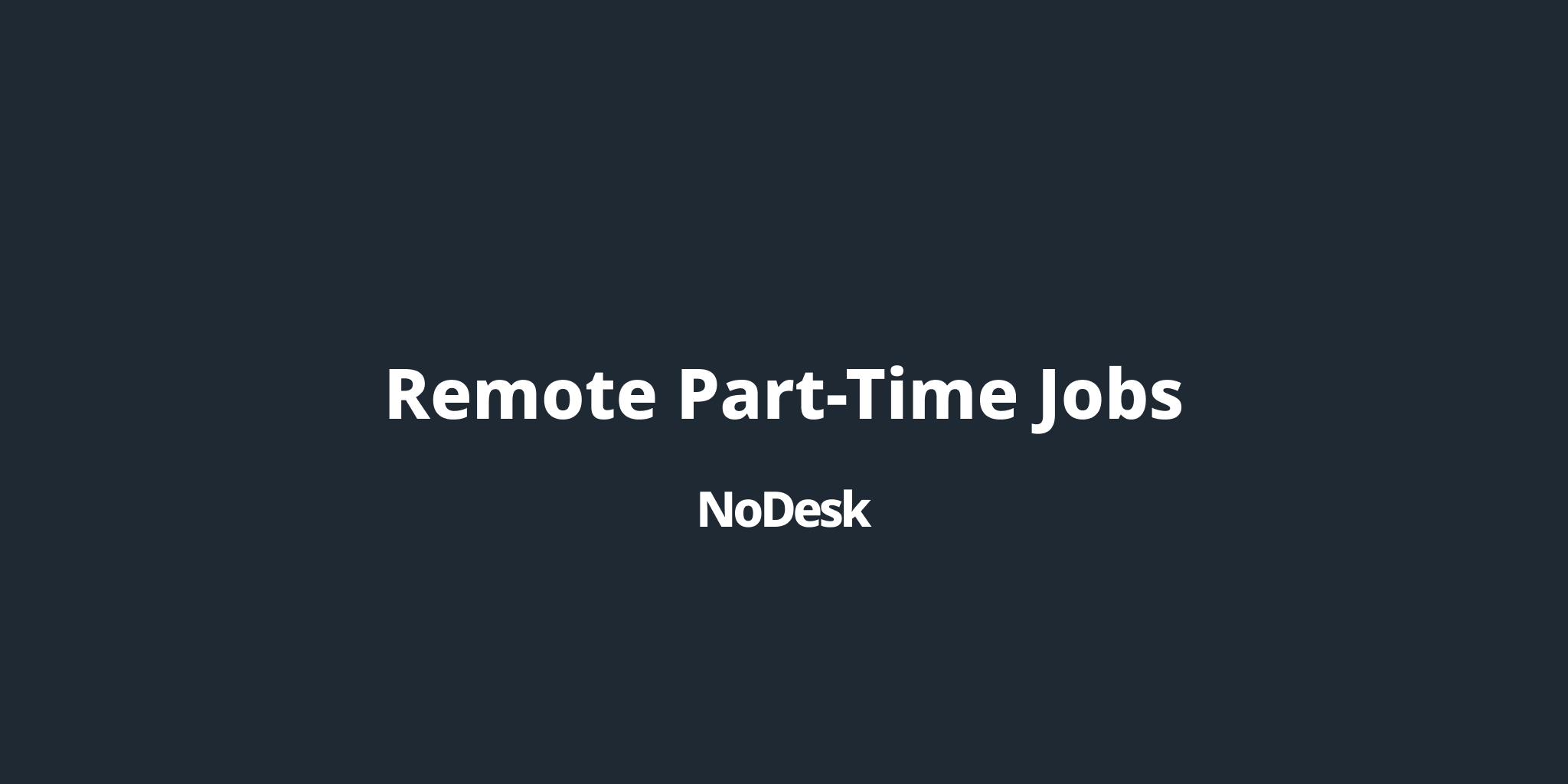 Part time on sale remote jobs