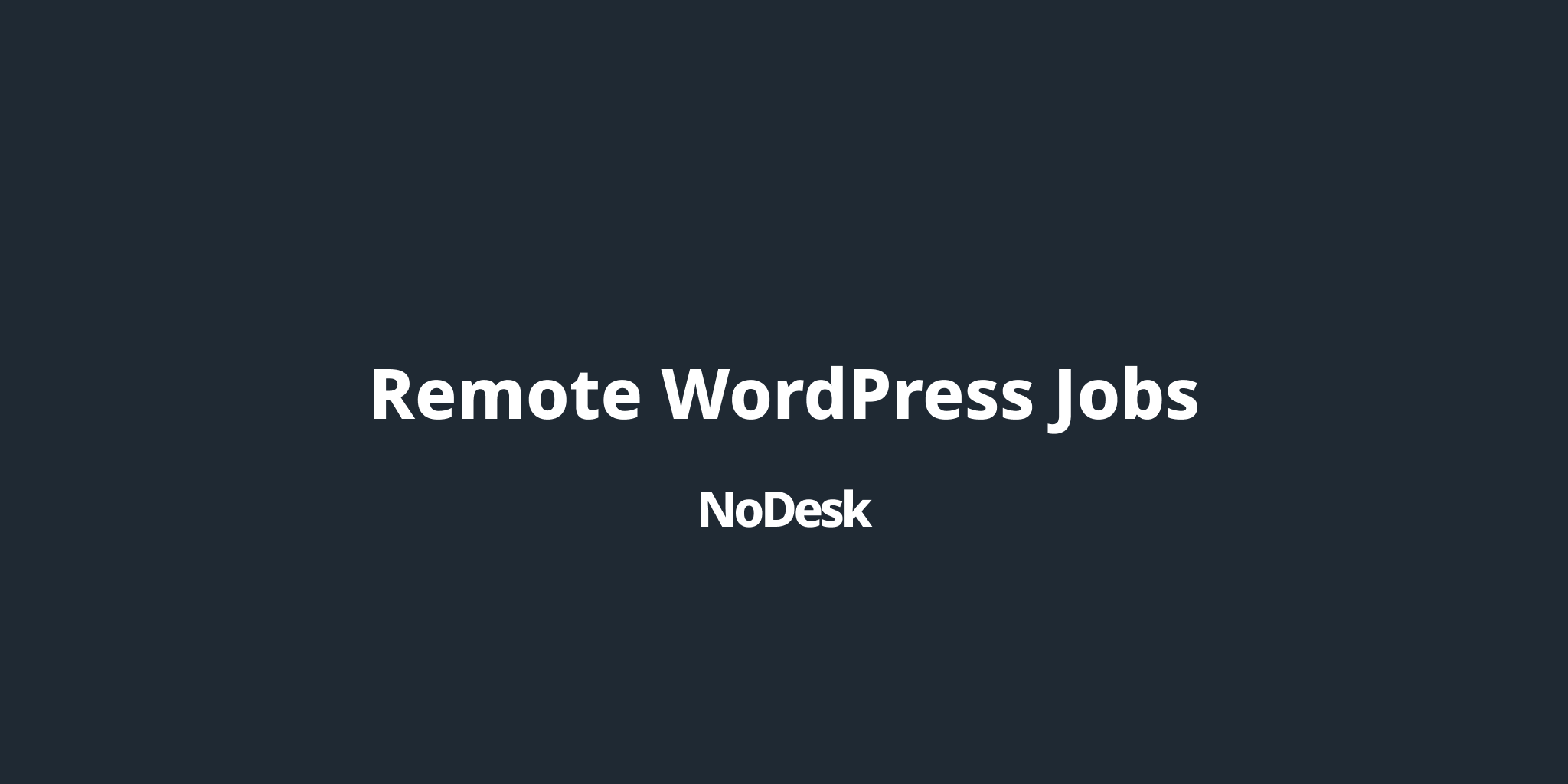 remote-wordpress-jobs-nodesk